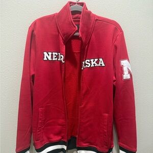 47 Brand Nebraska Red Zip Sweatshirt -like new